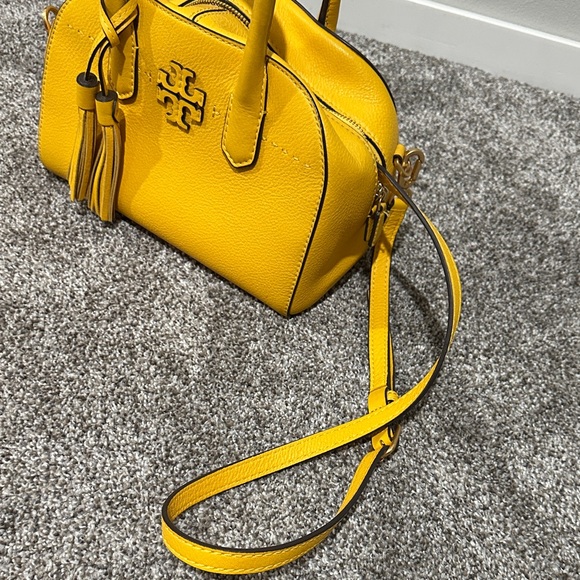 Tory Burch Vibrant Yellow Satchel - Picture 8 of 8